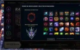 conta league of legends borda da s11 em diamante