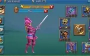 2 conta lords Mobile - t4, com herói pago lendário