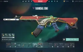 conta valorant com muitas skins, ascendente 1