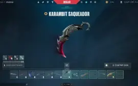 conta valorant com muitas skins, ascendente 1