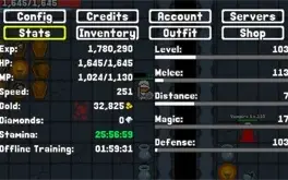 Conta Rucoy Lv.103 Melee 113 Defense 103
