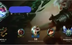Conta diamante league of legends smurf