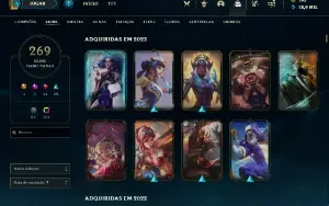 Conta lol Ex challenger