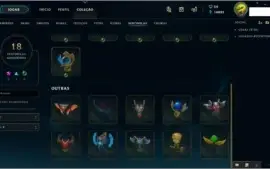 CONTA TOP!! - MUITAS SKINS E FULL CHAMPIONS