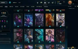 Conta League of Legends Nível 311 com 190 Skins!!!