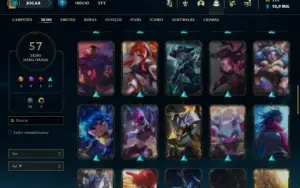 Conta LOL Otima, mas está Honra 0.
