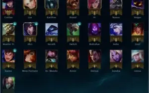 Conta lol Platina 4