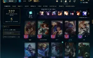 Unranked com 90 Champs e 43 Skins
