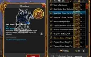 ACC [RECENTE] OBLIVION BLADE OF NULGATH(RARE) 70K ACS GASTOS