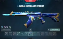 Conta Valorant dima 2, varias skins de Vandal