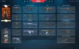 Conta Valorant dima 2, varias skins de Vandal