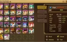 Conta Summoners War mid game nat5 LD(Trinity) serv. GLOBAL