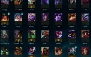 Vendo Conta League of Legends - 77 Campeões e 22 skins