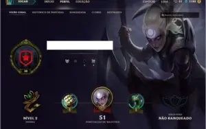 Vendo Conta League of Legends - 77 Campeões e 22 skins