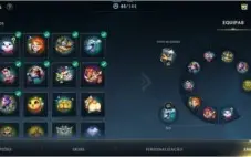 Conta Esmeralda, 40 skins, 2980 Wild cores