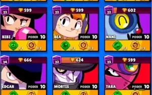 Conta Semi Full Brawlstars