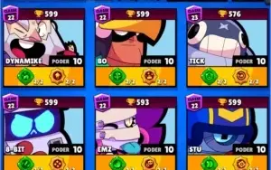 Conta Semi Full Brawlstars