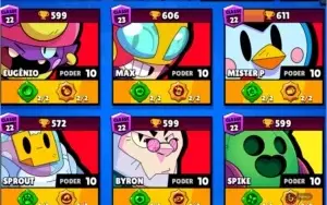 Conta Semi Full Brawlstars