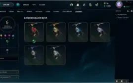 Conta de League Of legends com 33 Skins