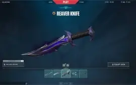 CONTA BETA VALORANT - SKINS