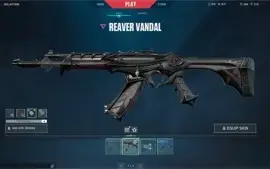 CONTA BETA VALORANT - SKINS