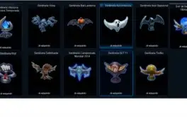 Conta diamante III, full champs, 281 skins, 20pags de runa