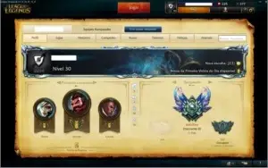 Conta diamante III, full champs, 281 skins, 20pags de runa