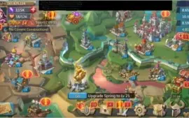 CONTA LORDS MOBILE 161 MIGHT T4 DESBLOQUEADO