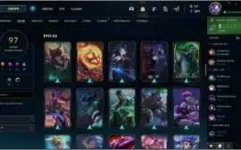 Conta no League Of Legends