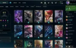 Conta no League Of Legends