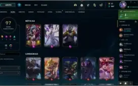 Conta no League Of Legends