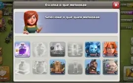 Conta Clash Of Clans Cv 8 SemiFull