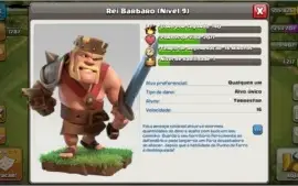 Conta Clash Of Clans Cv 8 SemiFull