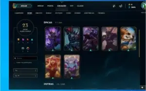 Conta Ouro 1 League of legends