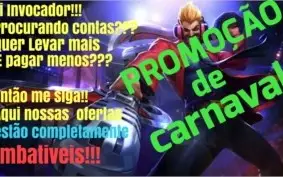 Contas de League of Legends muitas skins pelo menor preço