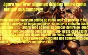 Contas de League of Legends muitas skins pelo menor preço