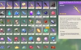 Conta genshin com 15 personagens 5Estrelas AR58