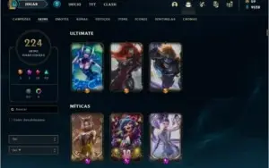 Vendo conta de League of Legends