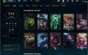 Vendo conta de League of Legends