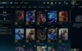 Conta lol Diamante 2, lvl 42