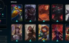 Full Acesso - LVL 368 - Todos Champions - 76 Skins