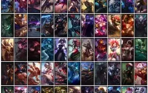 CONTA LEAGUE OF LEGENDS 223 SKINS VARIAS RARAS