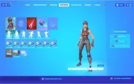 Conta C/ Renegade Raider S1 + Minty Pickaxe