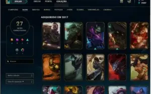 Conta - League of Legends
