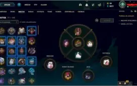 conta lol com 101 skins
