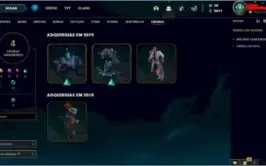 conta lol com 101 skins