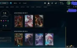 CONTA DE LOL DIAMANTE 1