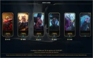 🔥 Conta Ouro 4 / 59pdl /45% winrate / Bonus RP 🔥