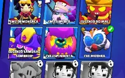 Conta com 74 Brawlers