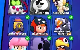 Conta com 74 Brawlers